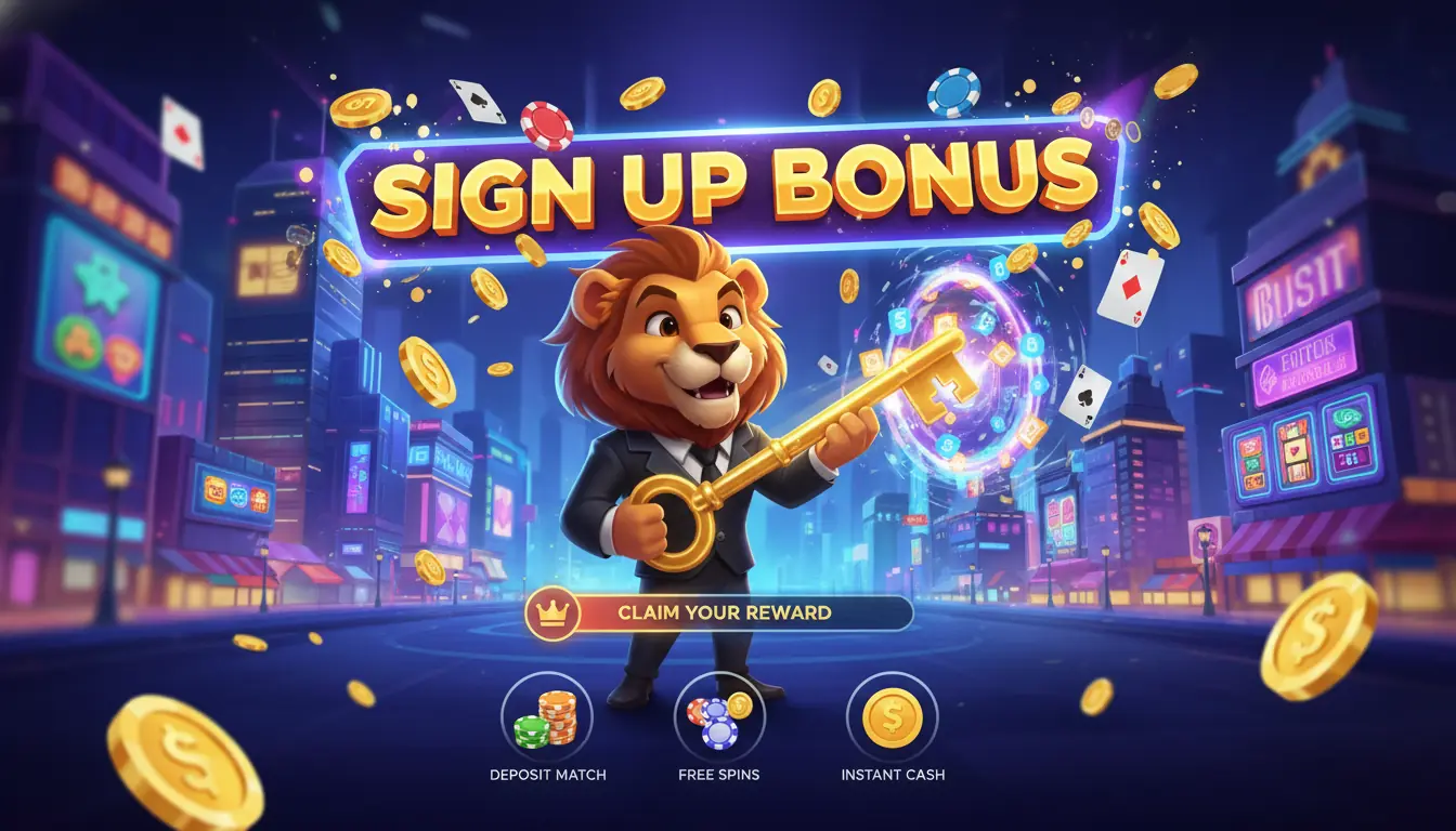 Golden Bet casino sign up bonus